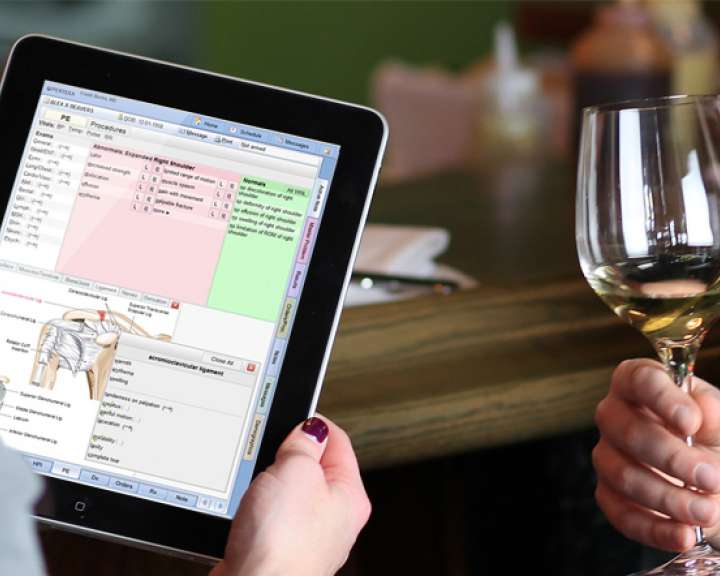 Radekal EHR, RITA, Wine & Cheese plus technology demo's Alt